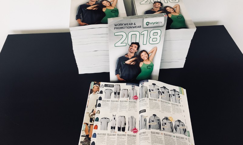 Styriatex-Katalog 2018 mit vielen innovativen Textillösungen!